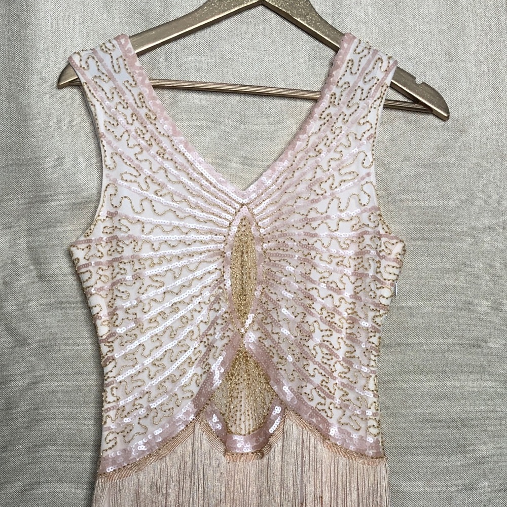 Beaded Fringe Dress